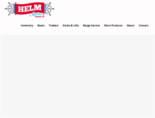 Tablet Screenshot of helmmarine.net